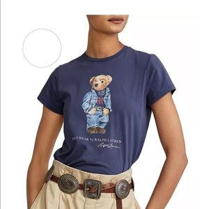 polo ralph lauren teddy bear tee